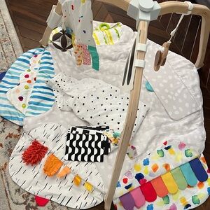 Lovevery Play Gym + Sensory Strands Attachment